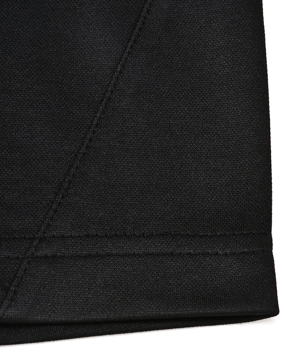 Mens Sustainable Poly/Cotton Contrast Ss Polo - Black/White - View