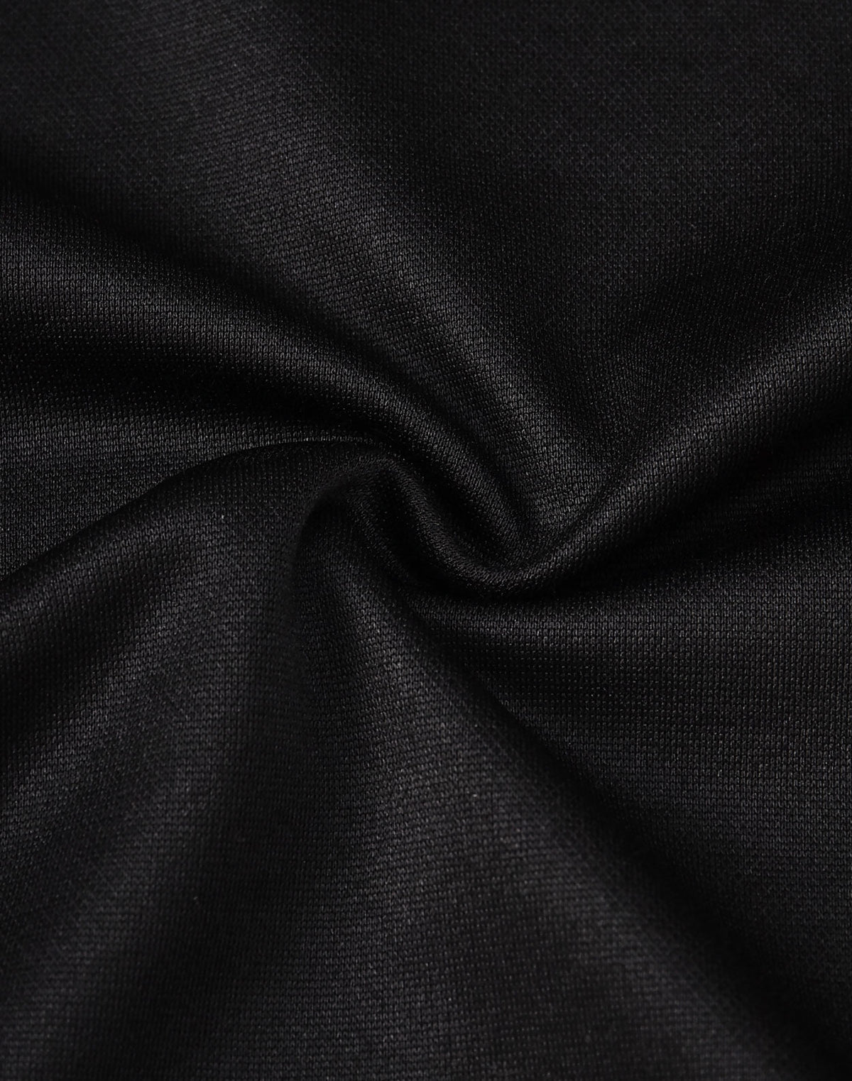 Mens Sustainable Poly/Cotton Contrast Ss Polo - Black/Aqua Blue - View