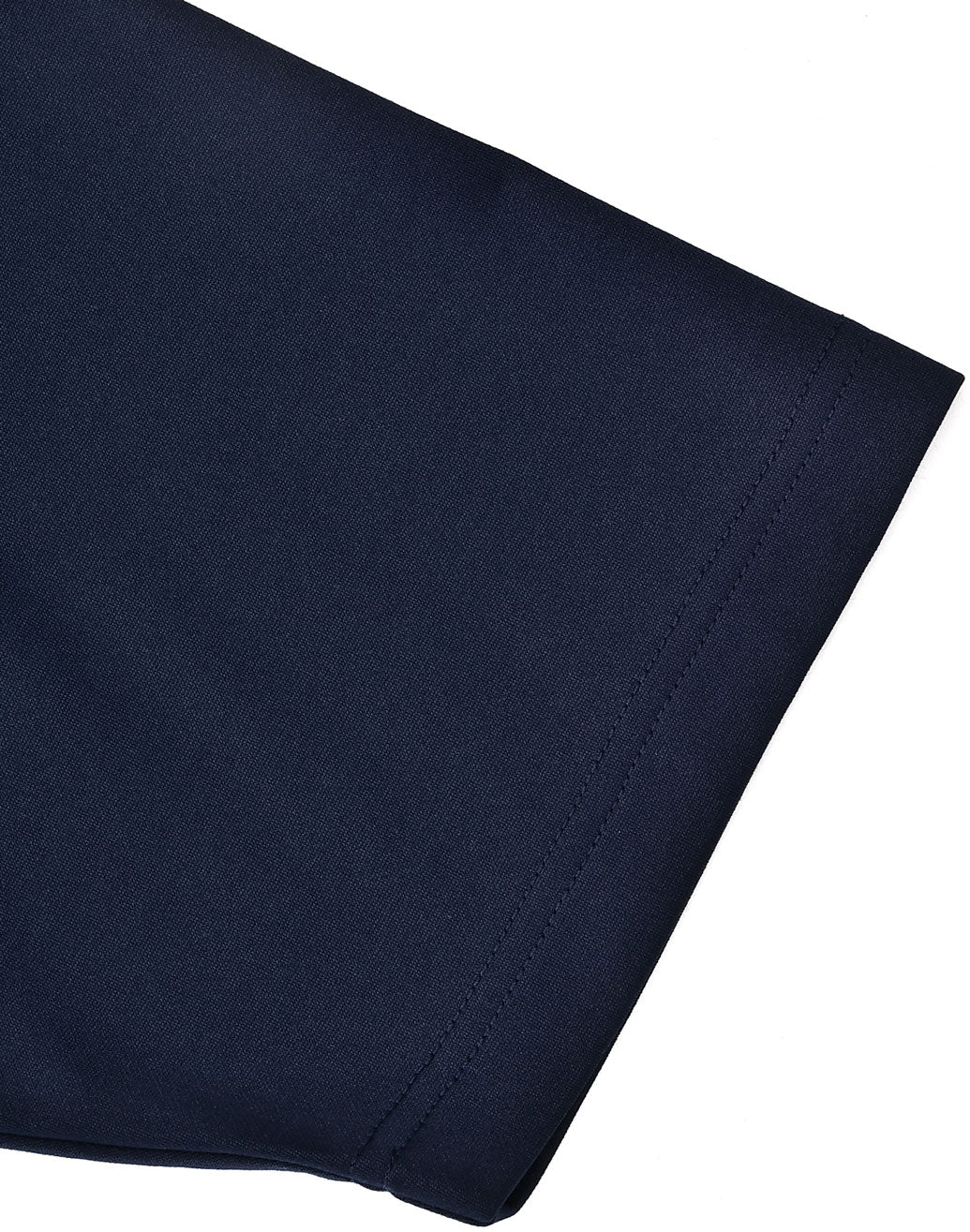 Mens Sustainable Poly/Cotton Contrast Ss Polo - Navy/Aqua Blue - View