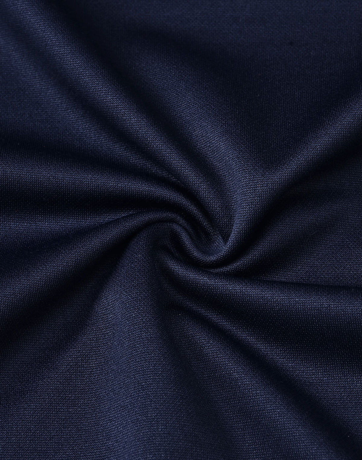 Mens Sustainable Poly/Cotton Contrast Ss Polo - Navy/Gold - Fabric