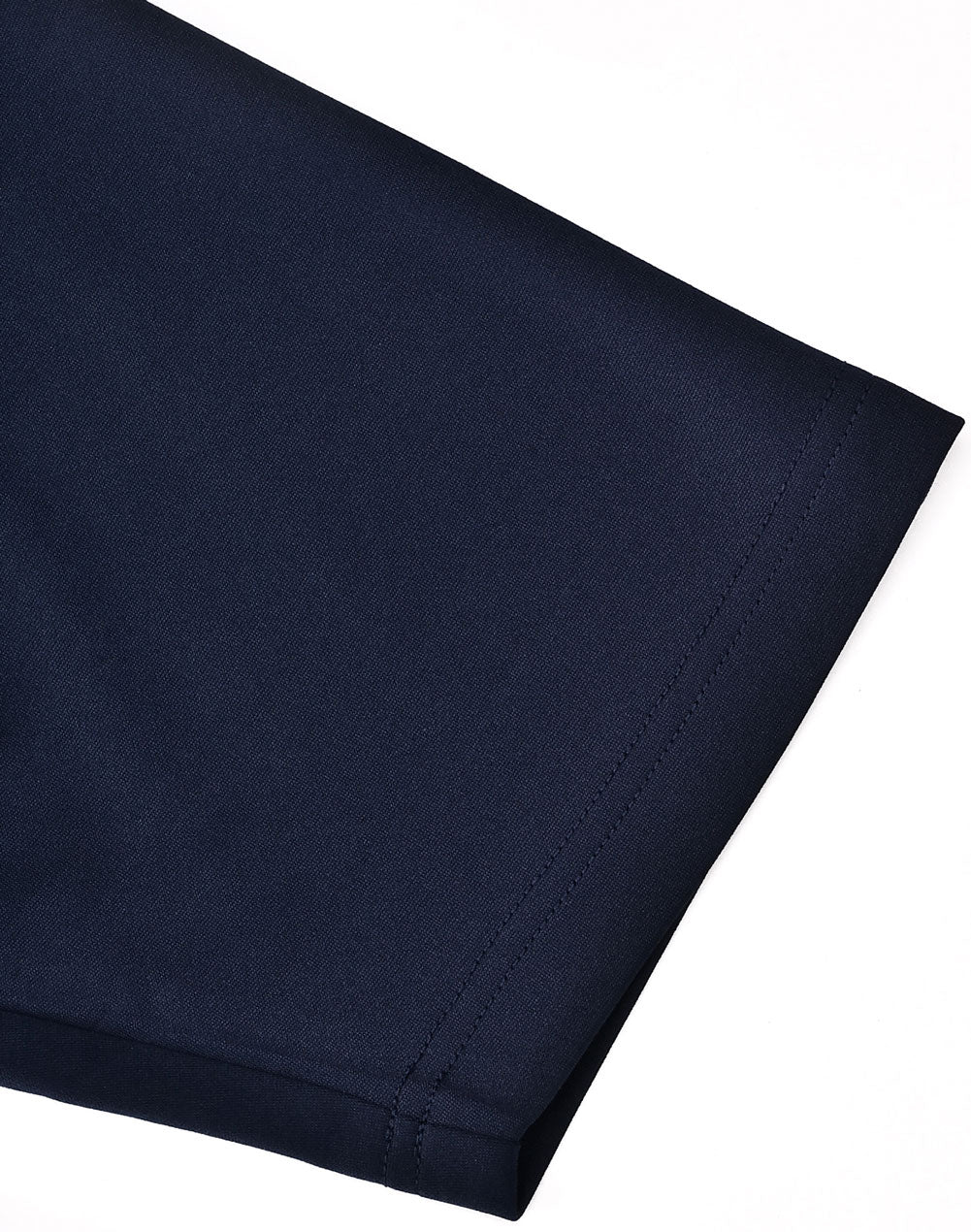 Mens Sustainable Poly/Cotton Contrast Ss Polo - Navy/Red - View