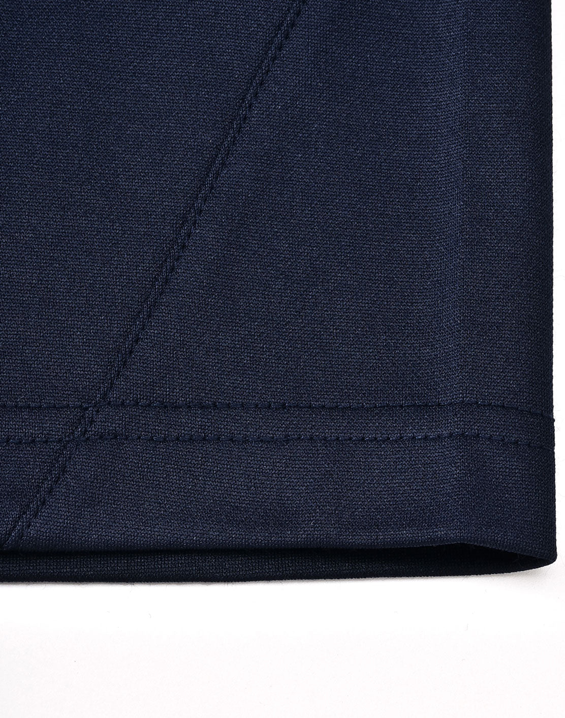 Mens Sustainable Poly/Cotton Contrast Ss Polo - Navy/Skyblue - View