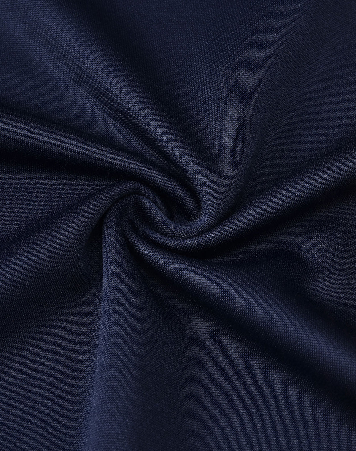 Mens Sustainable Poly/Cotton Contrast Ss Polo - Navy/White - Fabric