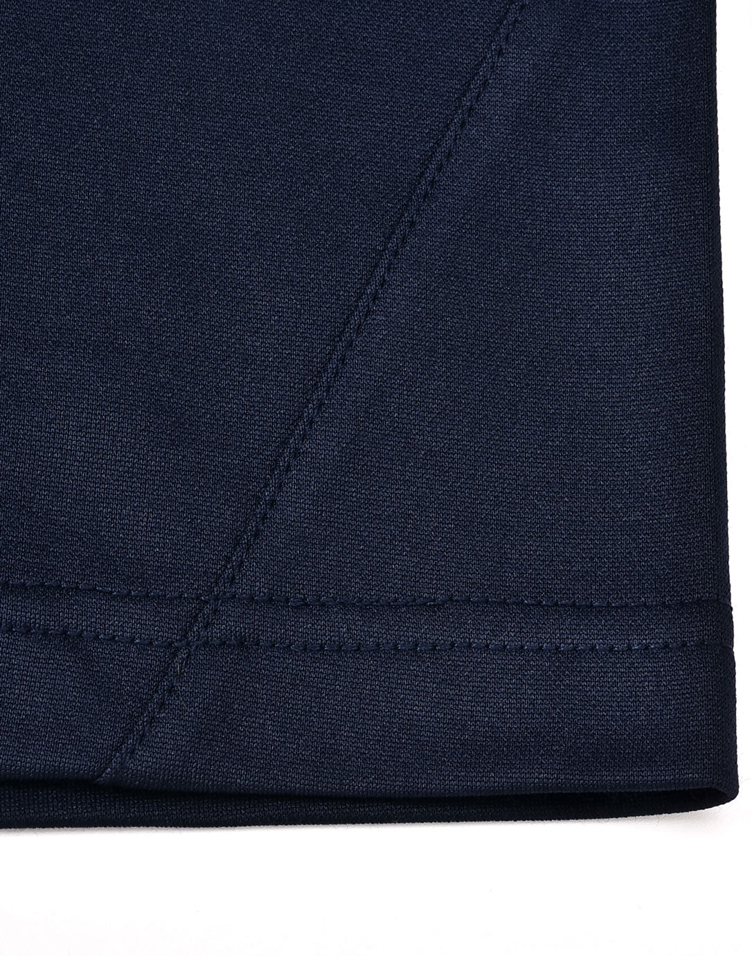 Mens Sustainable Poly/Cotton Contrast Ss Polo - Navy/White - View