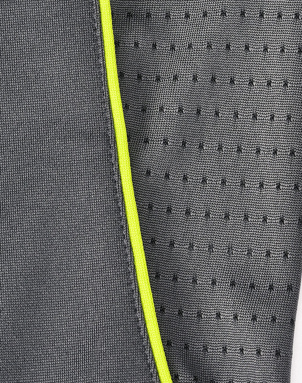 Ladies Sustainable Poly/Cotton Contrast Ss Polo - Ash/Lime - View