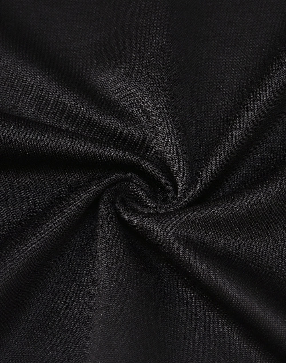 Ladies Sustainable Poly/Cotton Contrast Ss Polo - Black/Ash - Fabric