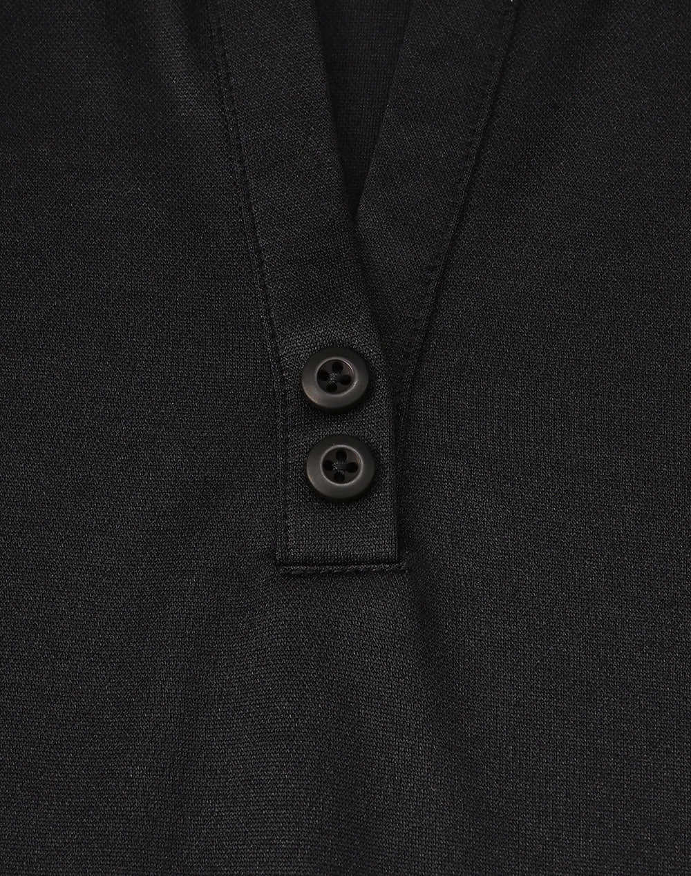Ladies Sustainable Poly/Cotton Contrast Ss Polo - Black/Red - View