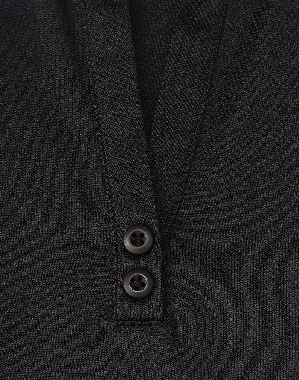 Ladies Sustainable Poly/Cotton Contrast Ss Polo - Black/Teal - View