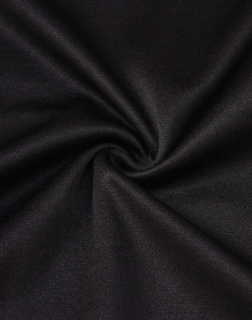 Ladies Sustainable Poly/Cotton Contrast Ss Polo - Black/Teal - Fabric