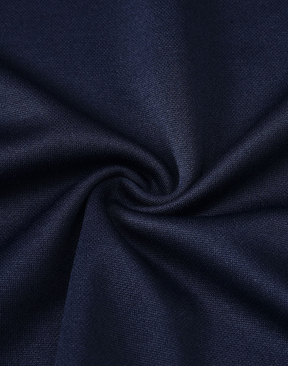Ladies Sustainable Poly/Cotton Contrast Ss Polo - Navy/Gold - Fabric