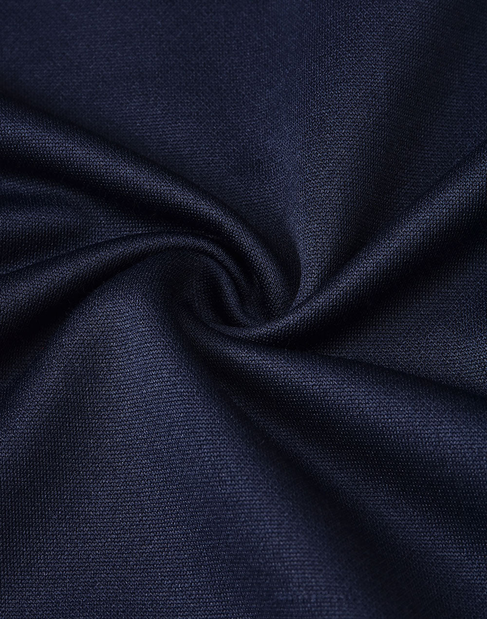 Ladies Sustainable Poly/Cotton Contrast Ss Polo - Navy/Skyblue - Fabric