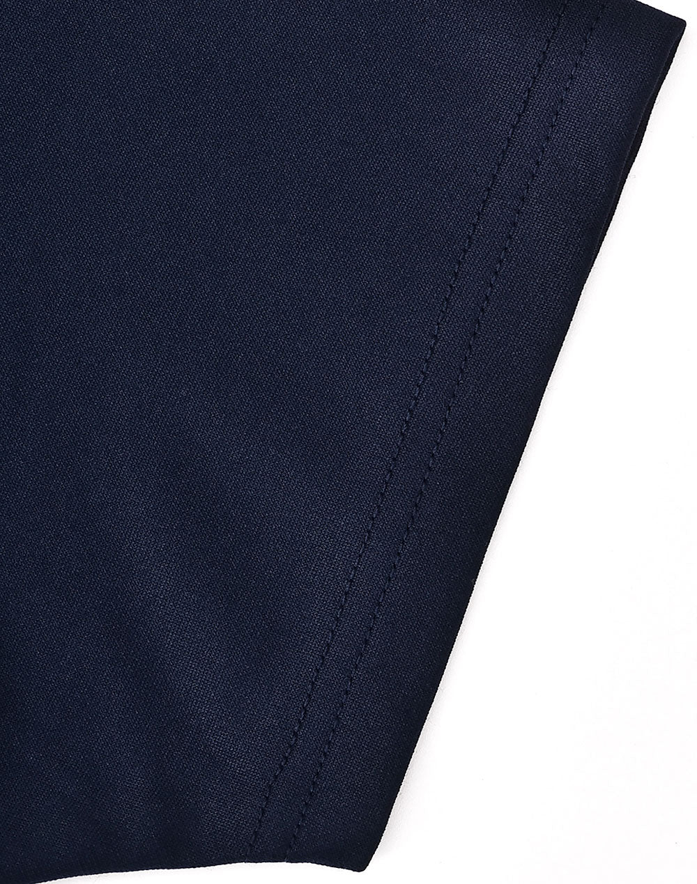 Ladies Sustainable Poly/Cotton Contrast Ss Polo - Navy/Skyblue - View