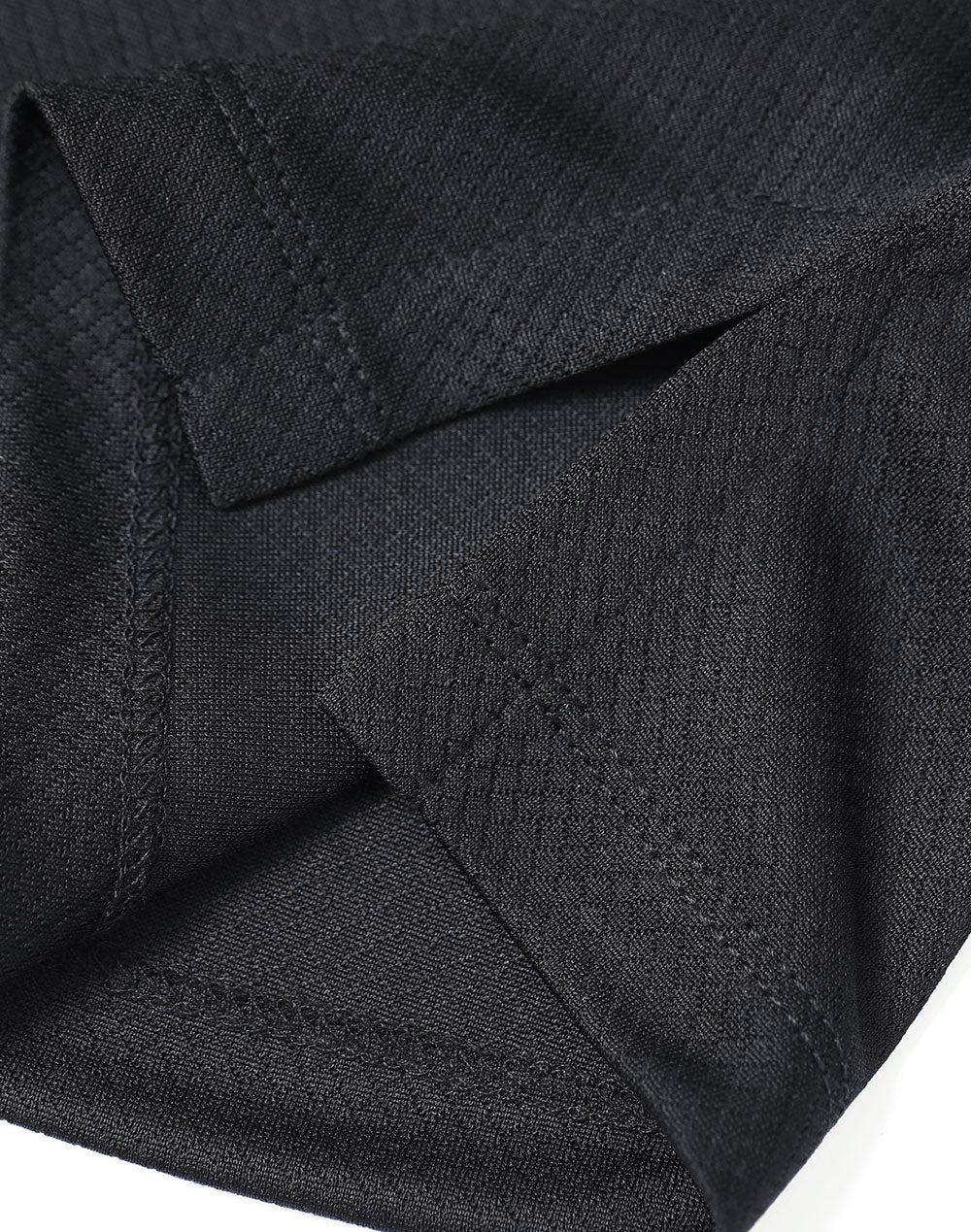 Sustainable Jacquard Knit Polo Ladies - Coal - View