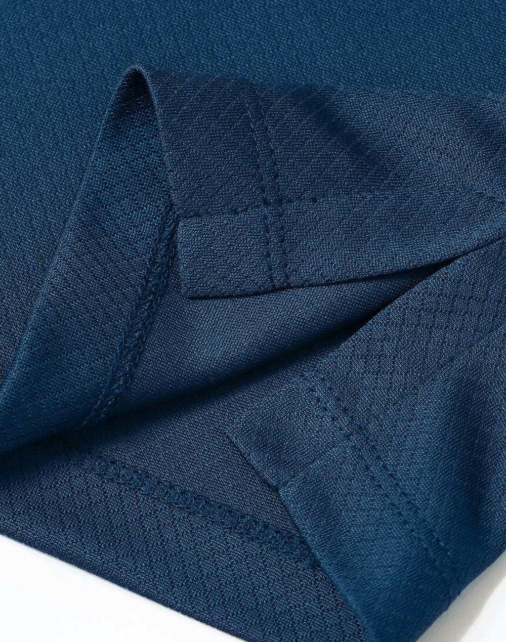 Sustainable Jacquard Knit Polo Ladies - Crew Navy - View