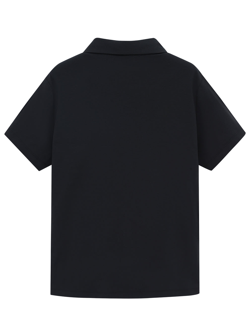 Womens High Performance Graphene Polo - Black - Back