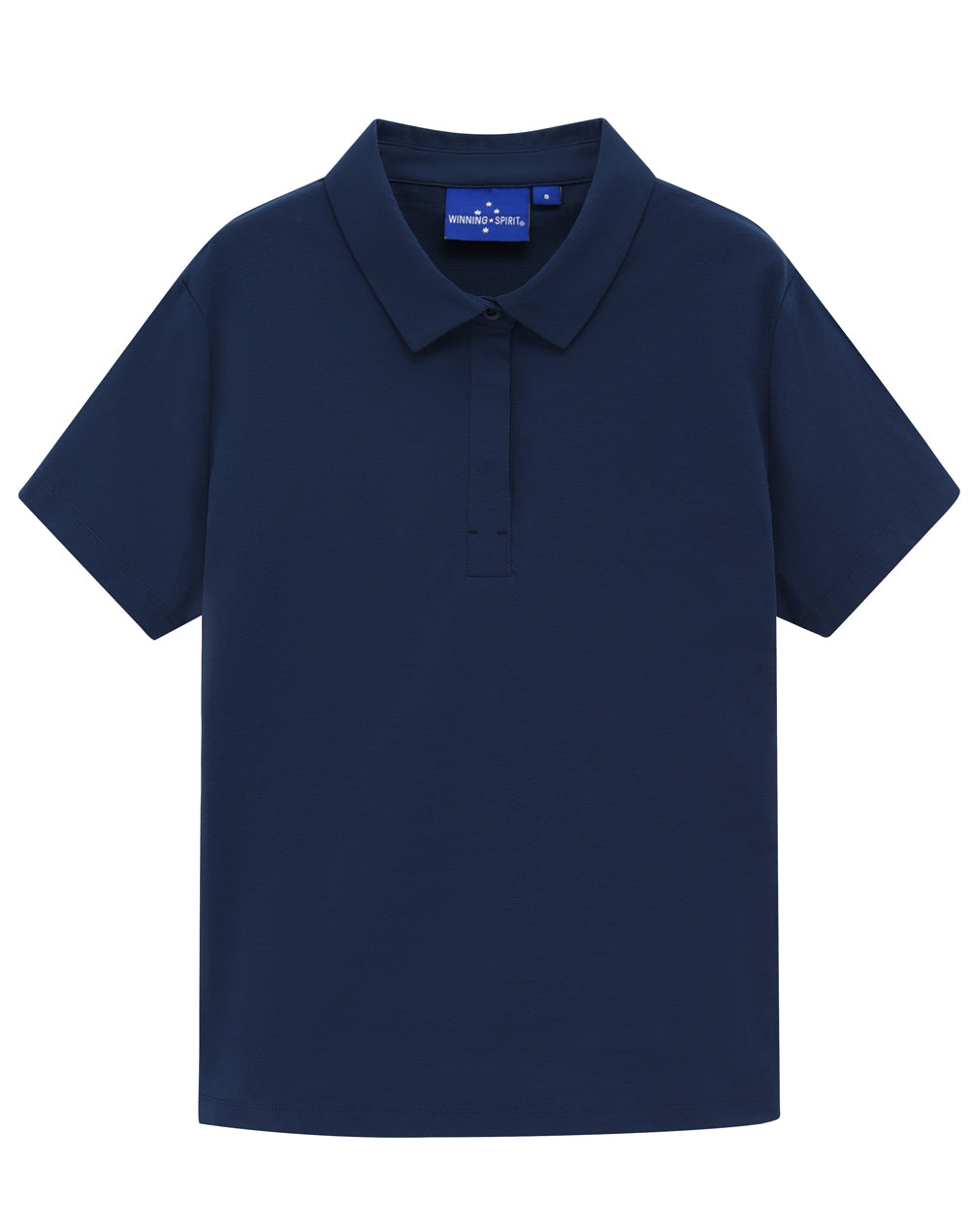 Womens High Performance Graphene Polo - Navy - View
