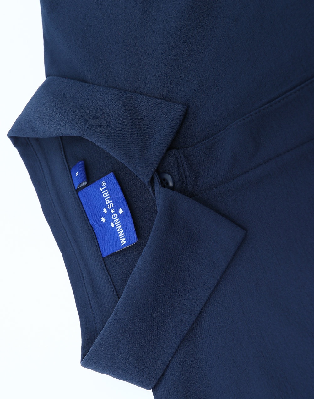 Womens High Performance Graphene Polo - Navy - View