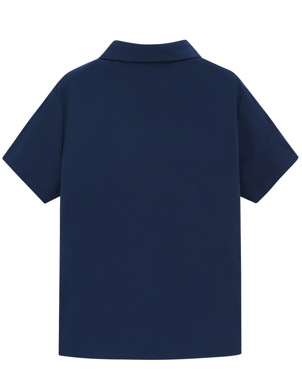 Womens High Performance Graphene Polo - Navy - Back
