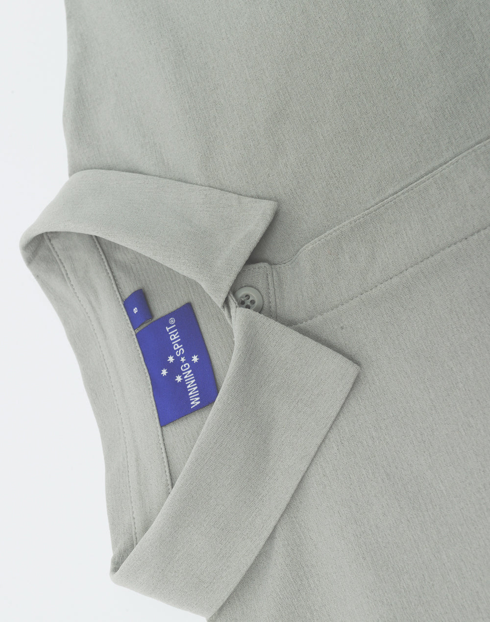 Womens High Performance Graphene Polo - Silver Grey - View