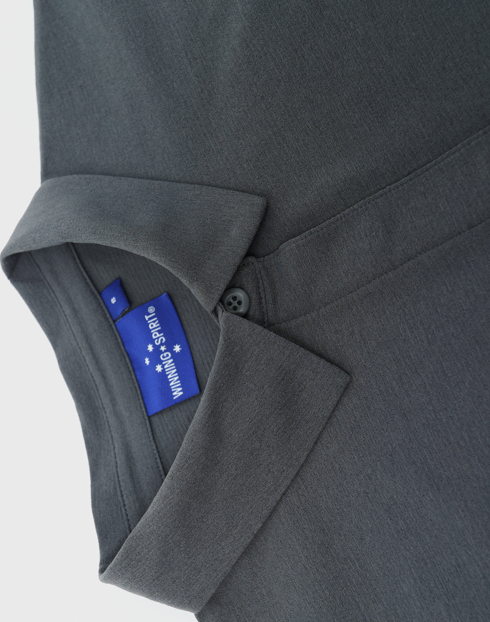 Womens High Performance Graphene Polo - Storm Grey - View