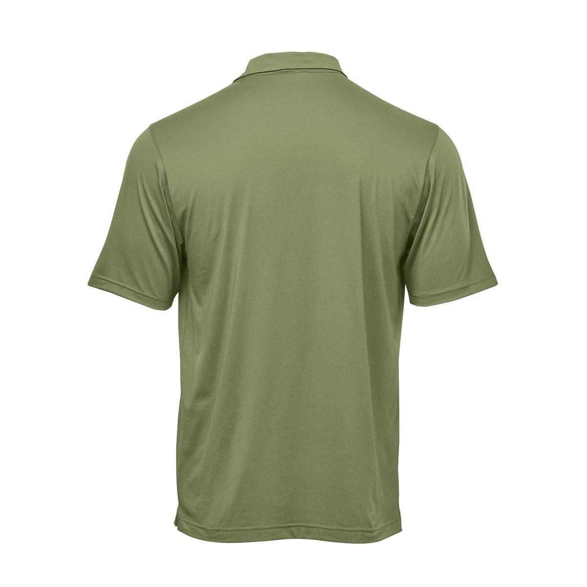 Men's Oasis Polo - Sage Green - Back