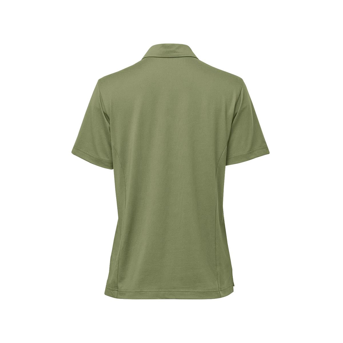 Women's Oasis Polo - Sage Green - Back