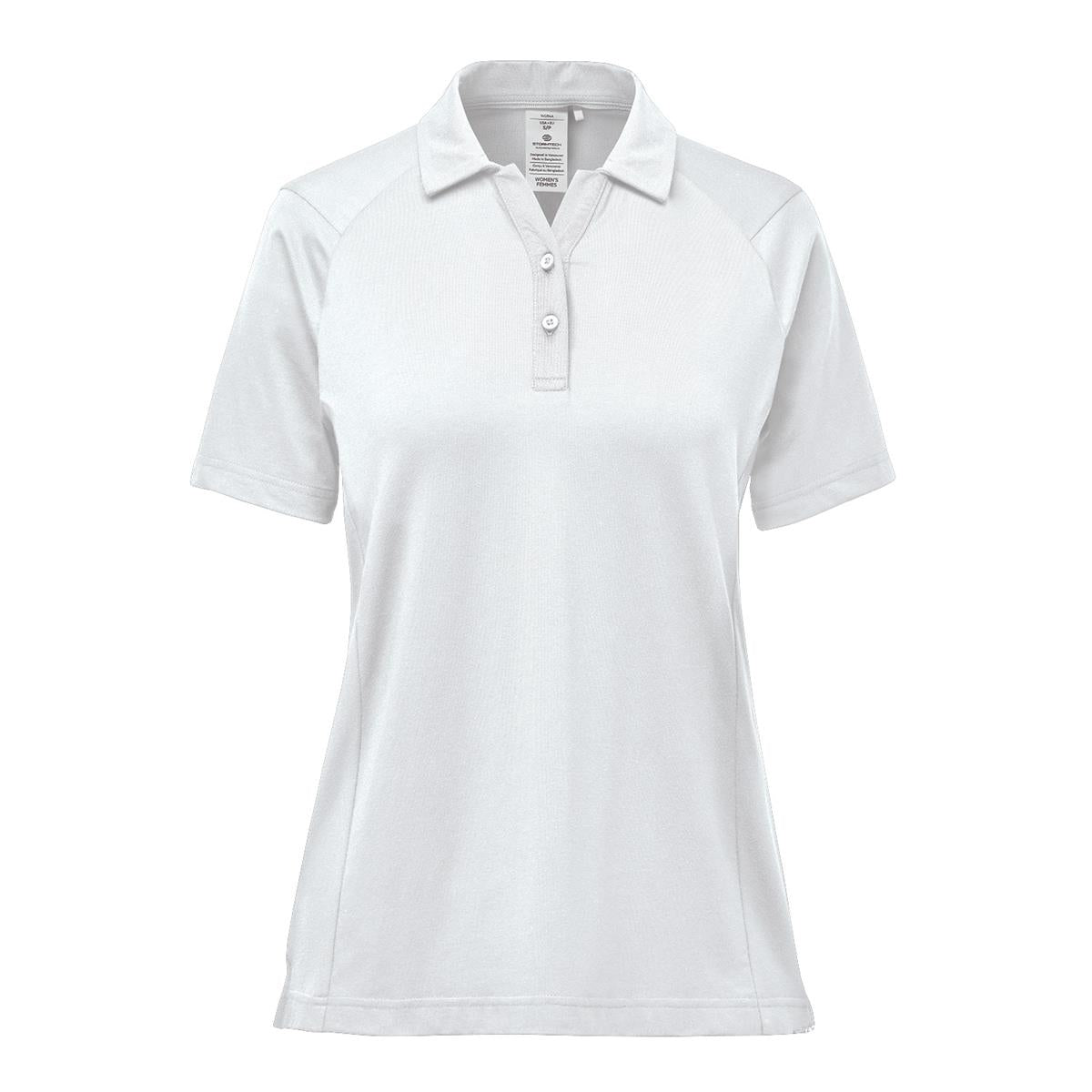 Women's Oasis Polo - White - Front