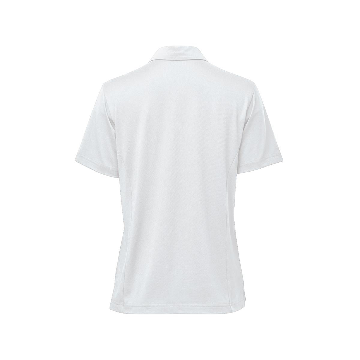Women's Oasis Polo - White - Back