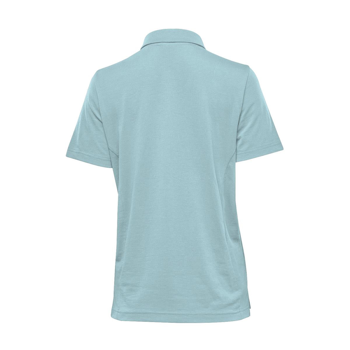 Women's Settebello Polo - Ice Blue - Back