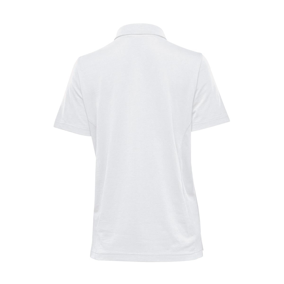 Women's Settebello Polo - White - Back