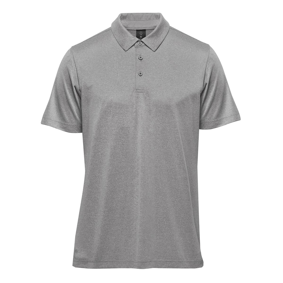 Men's Volante H2X-DRY Polo - Granite Heather - Front