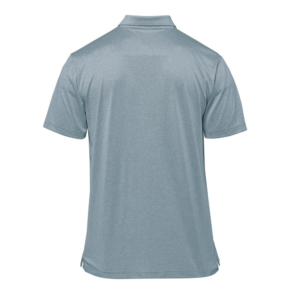Men's Volante H2X-DRY Polo - Retro Blue Heather - Back