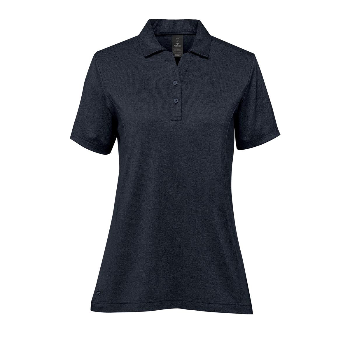 Women's Volante H2X-DRY Polo - Midnight Heather - Front