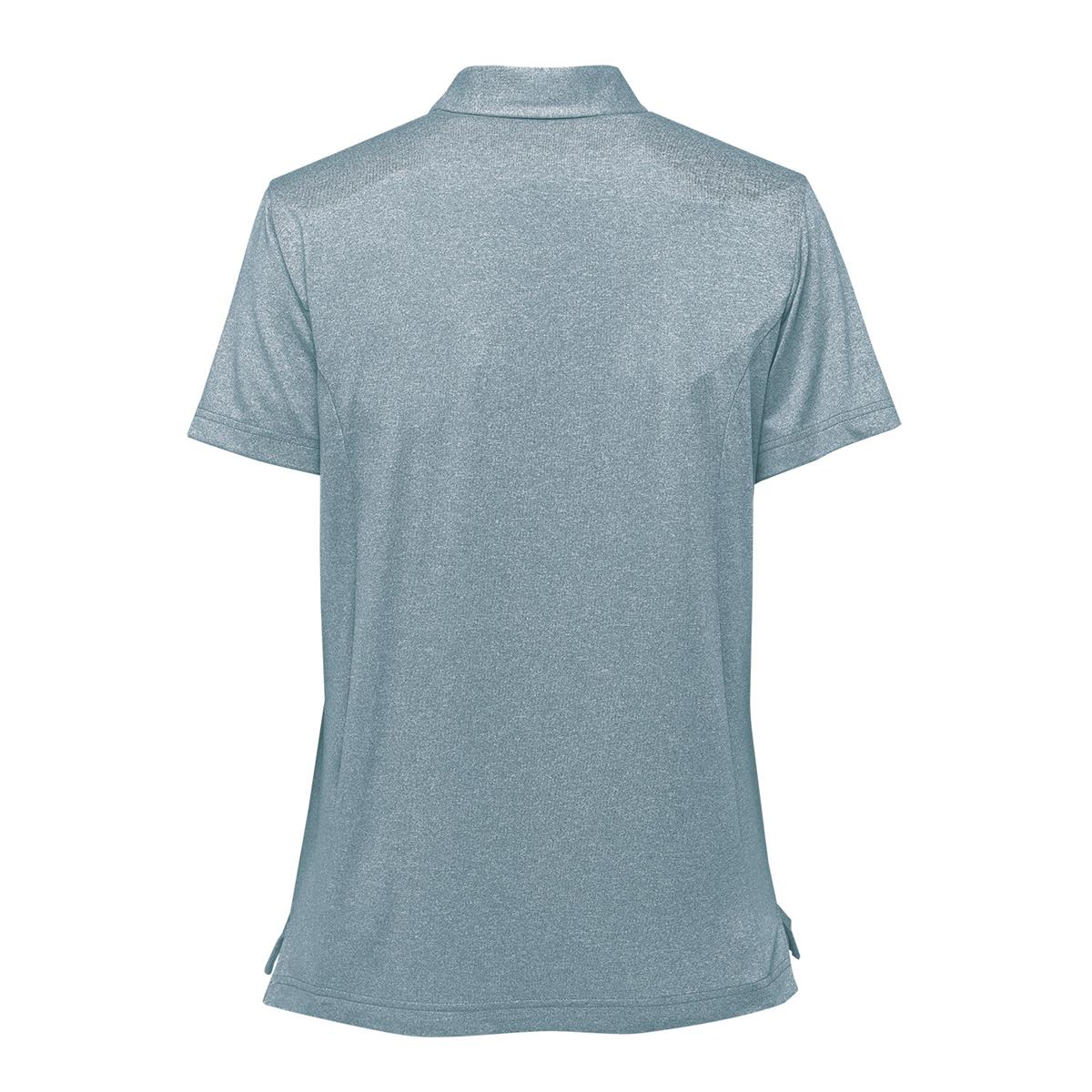 Women's Volante H2X-DRY Polo - Retro Blue Heather - Back