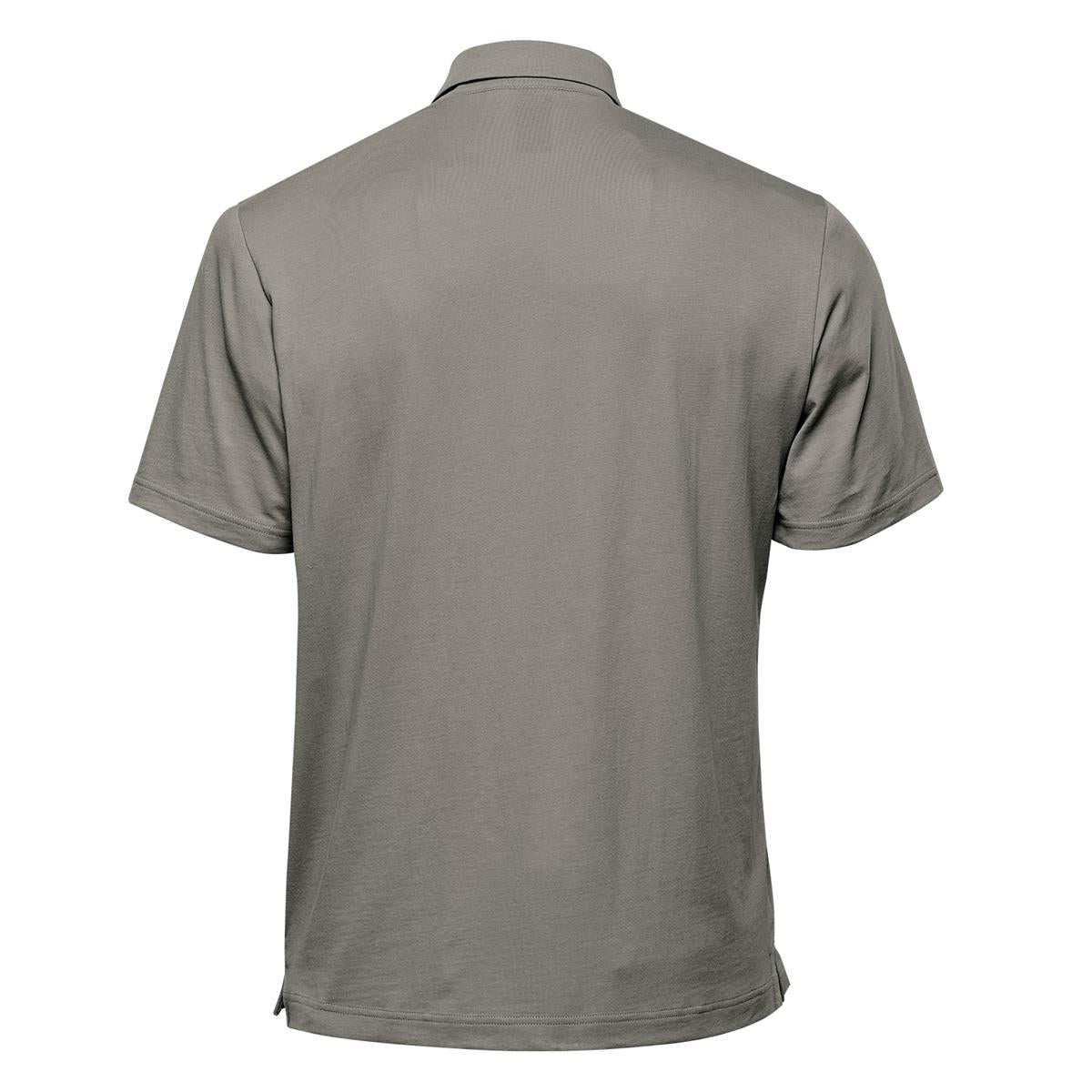 Men's Nevada Micro Pique Polo - Granite - Back