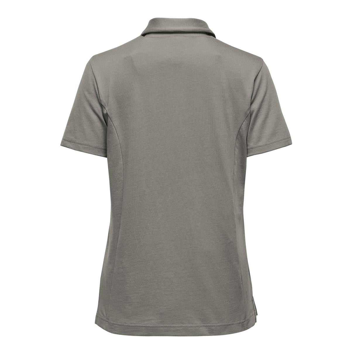 Women's Nevada Micro Pique Polo - Granite - Back