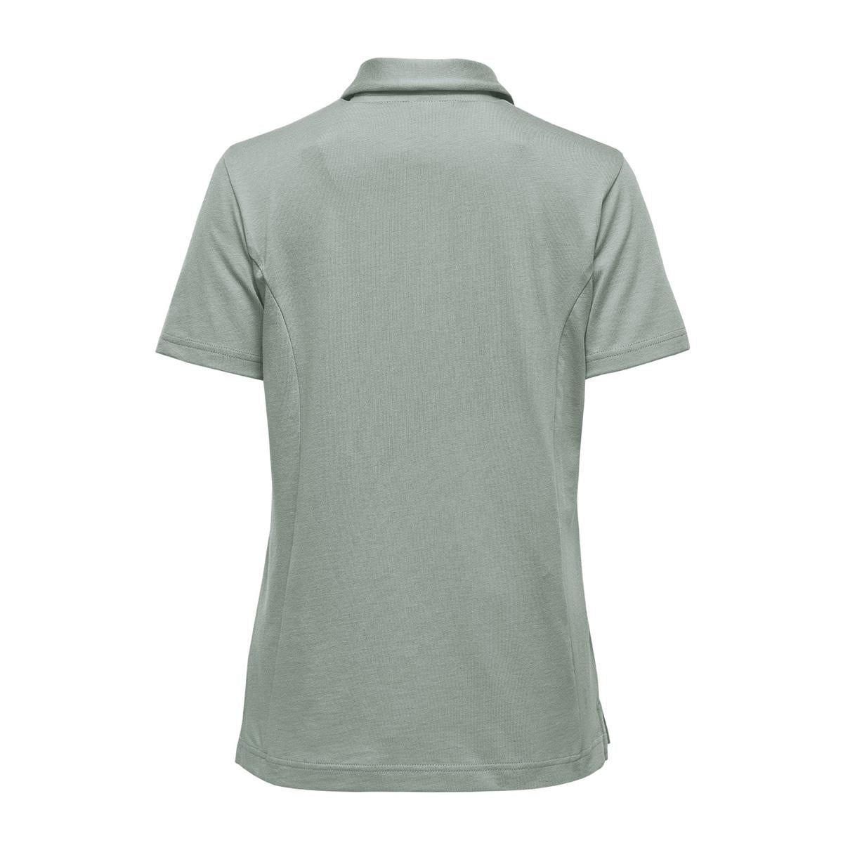 Women's Nevada Micro Pique Polo - Storm Grey - Back