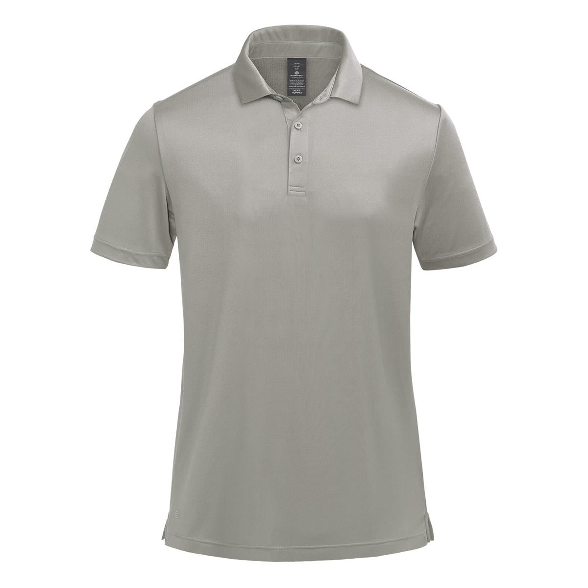 Men's Monterey Polo - Steel Grey - Front