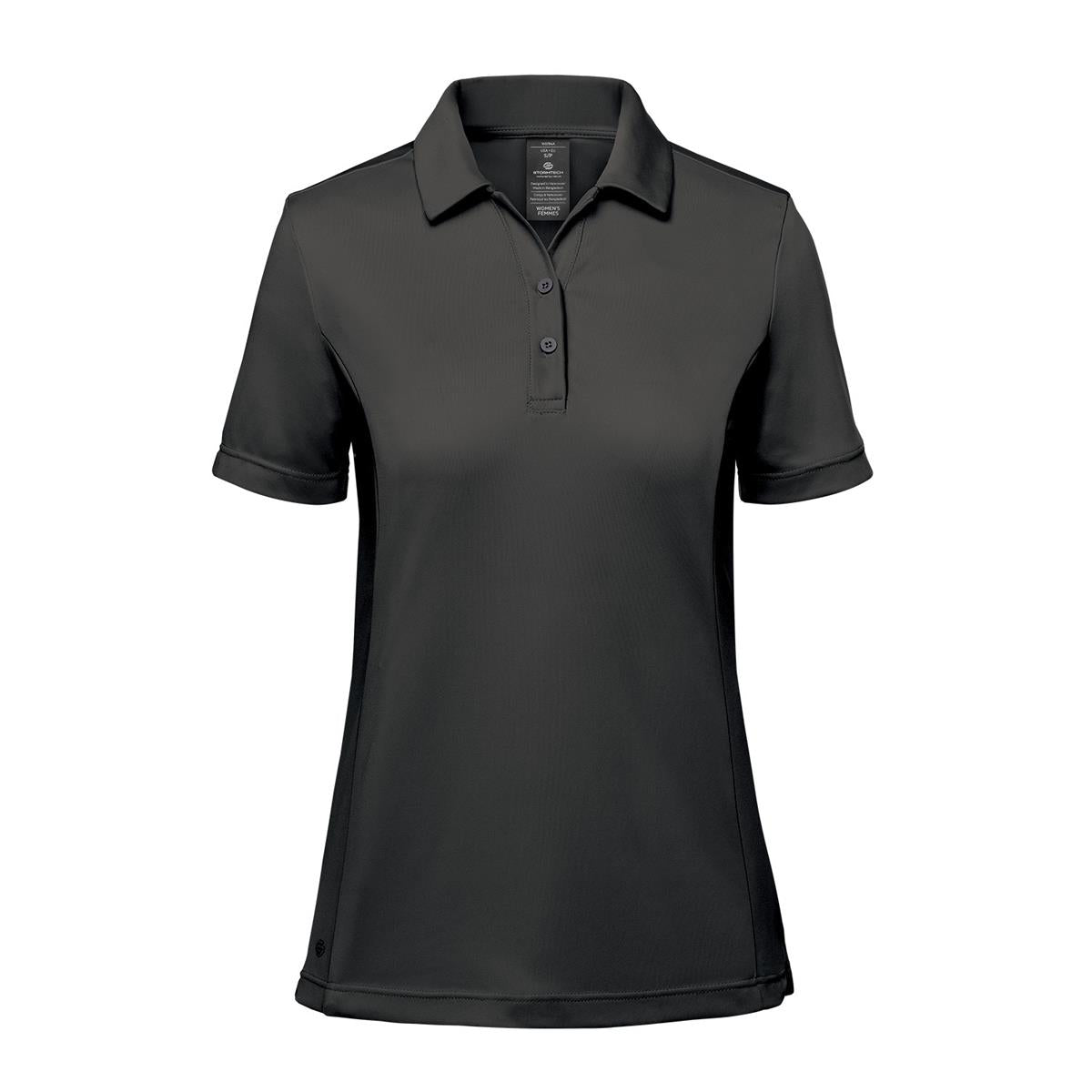 Women's Monterey Polo - Granite - Front