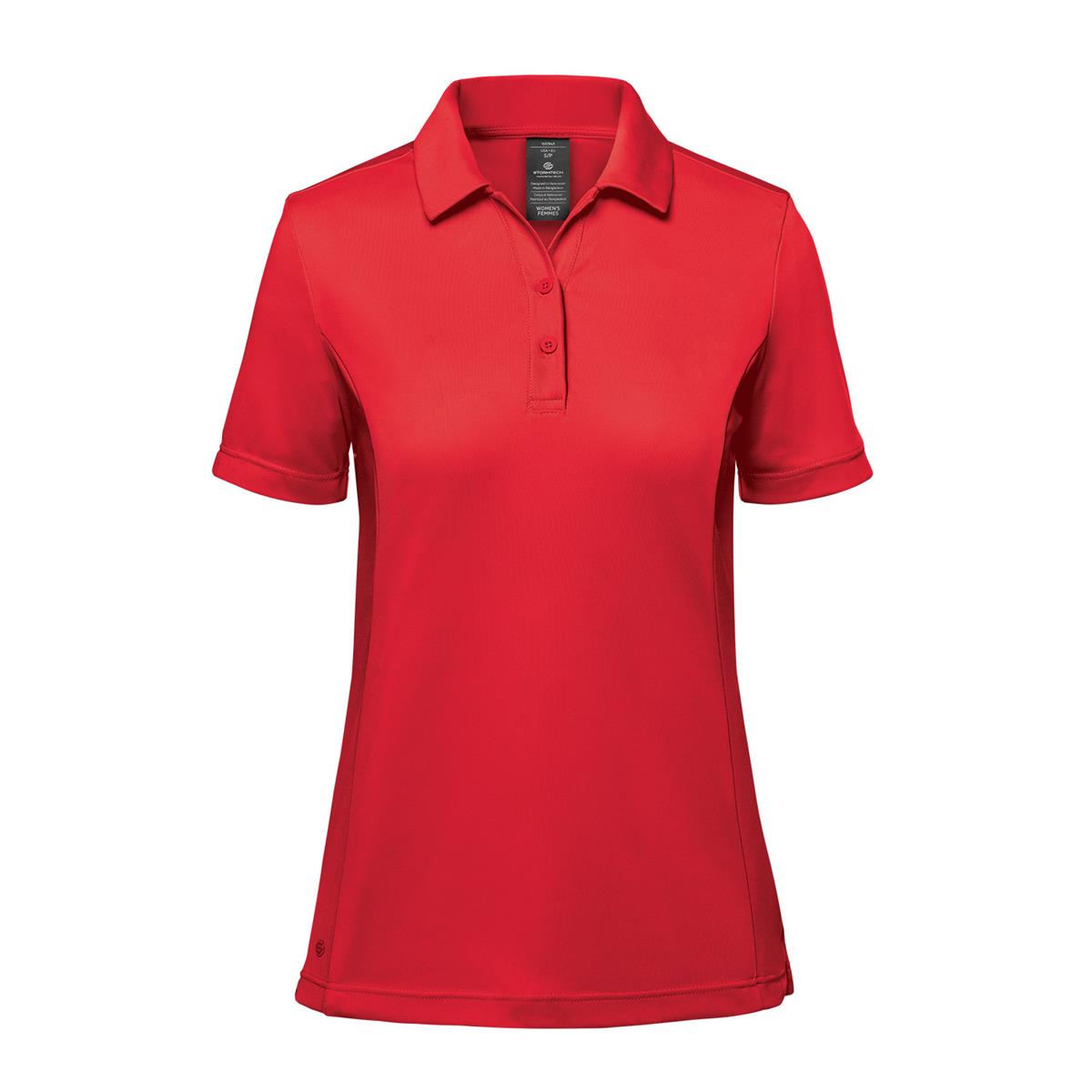 Women's Monterey Polo - Red - Front