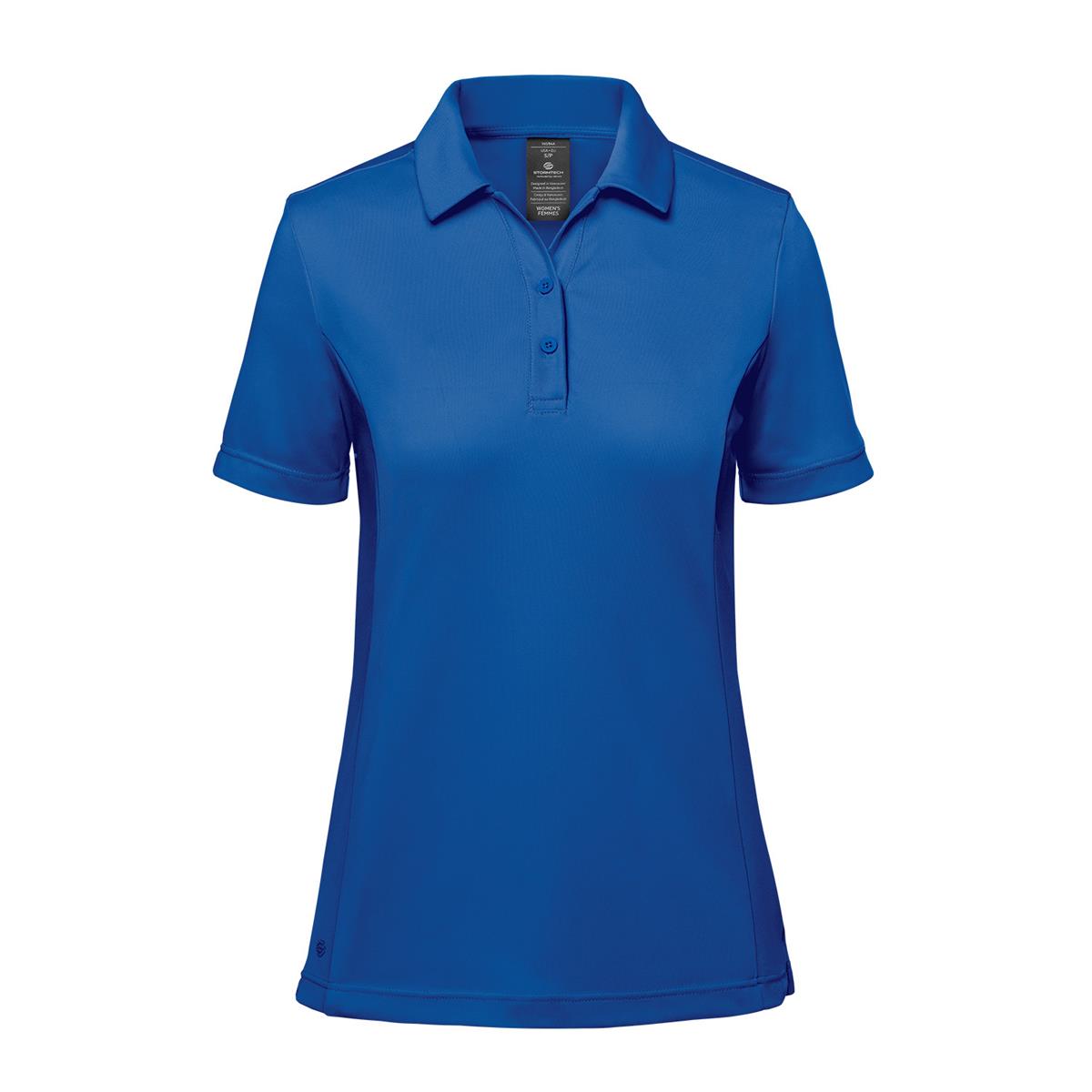 Women's Monterey Polo - Royal - Front