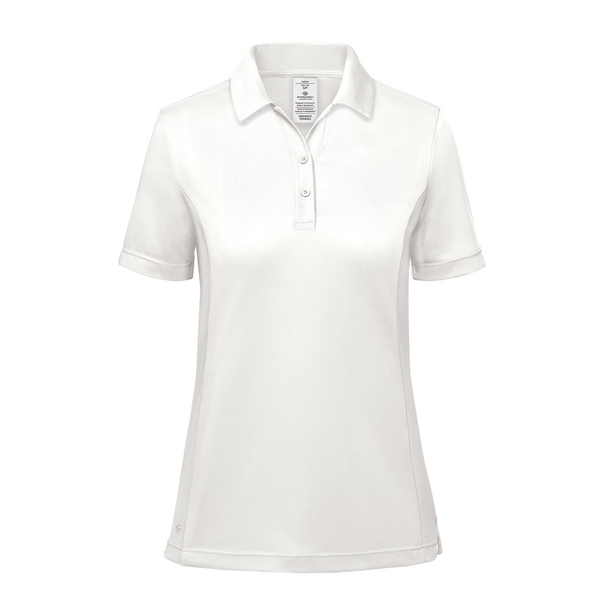 Women's Monterey Polo - White - Front