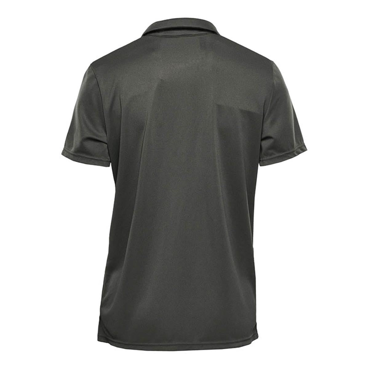 Women's Treeline Performance Short Sleeve Polo - Graphite - Back