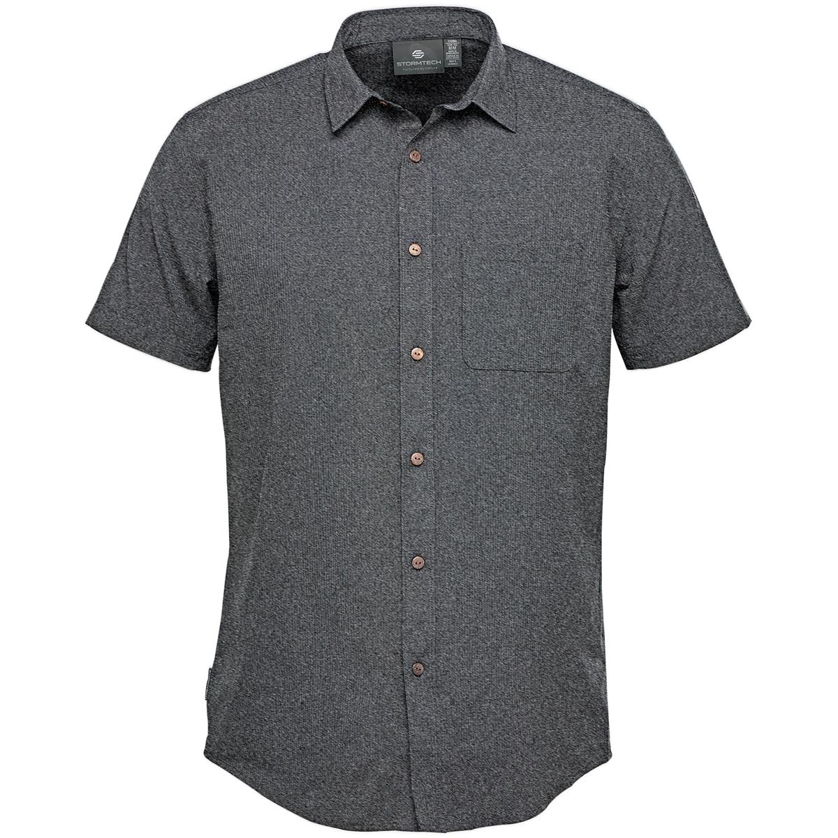 Men's Azores Quick Dry Shirt - Heather Grey - Front
