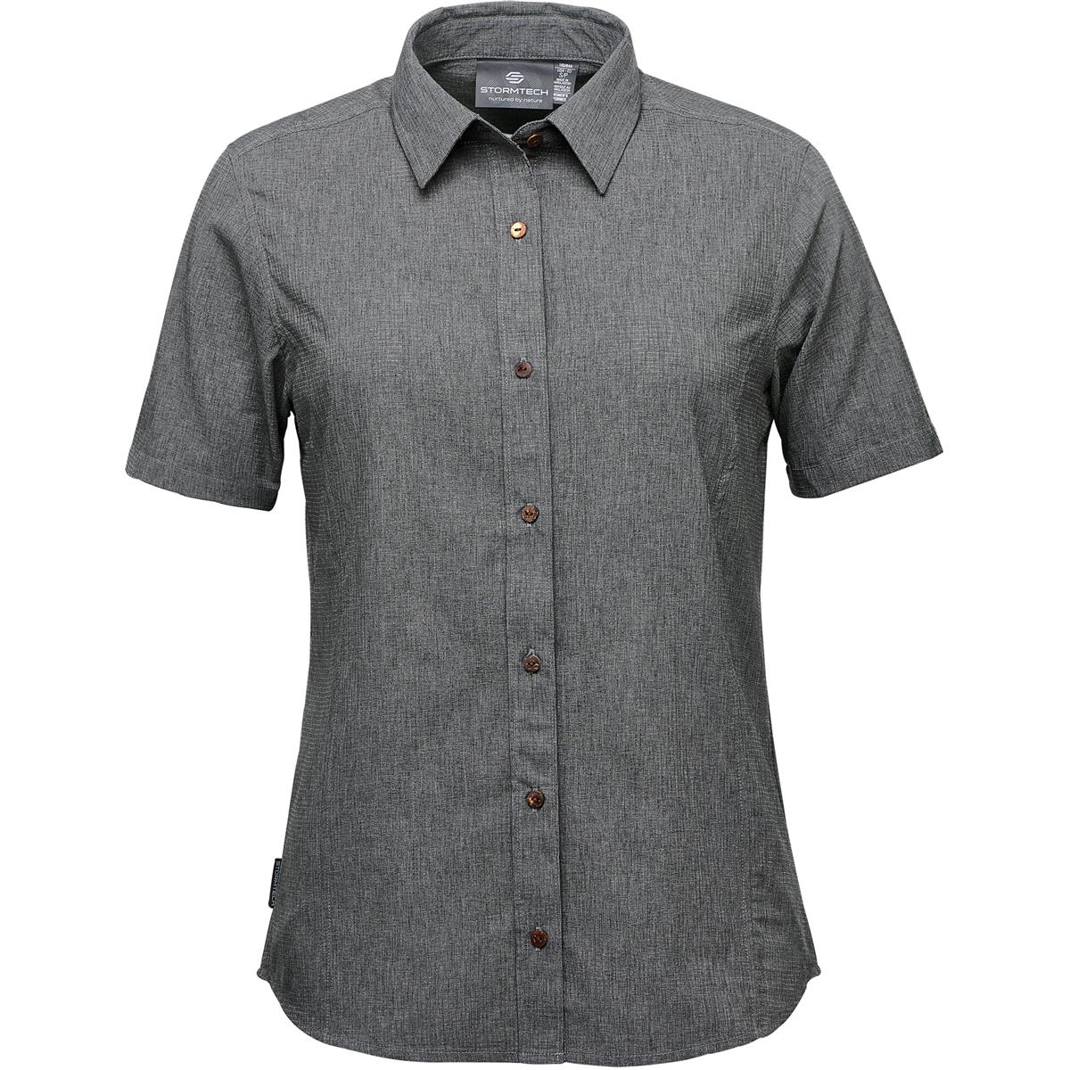 Women's Azores Quick Dry Shirt - Heather Grey - Front