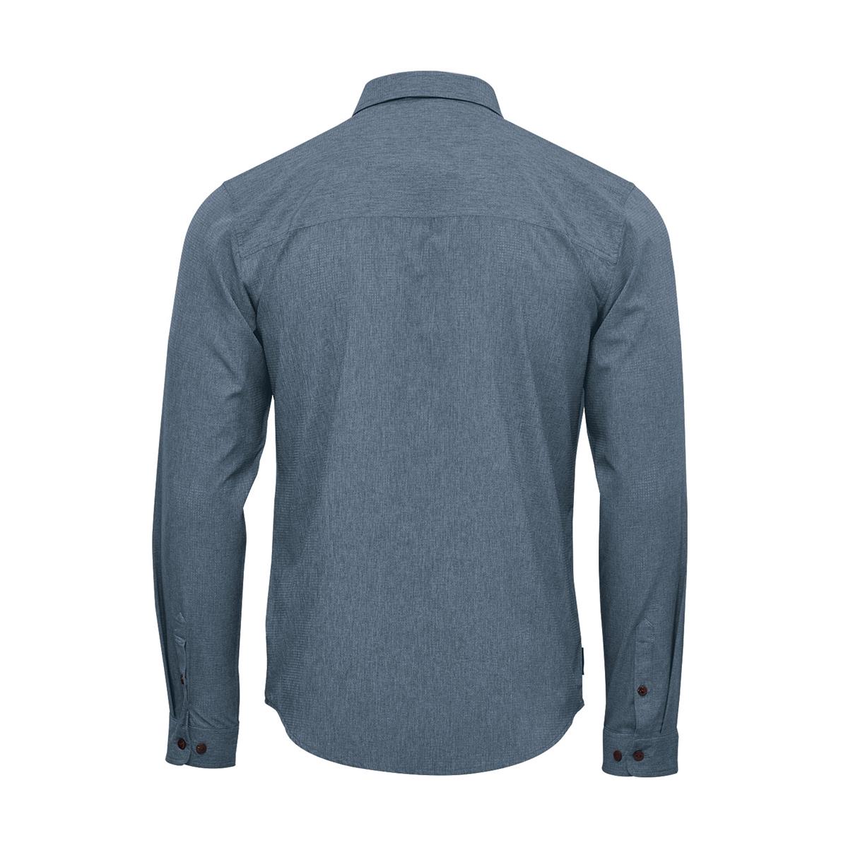 Men's Azores Quick Dry Shirt - Retro Blue - Back