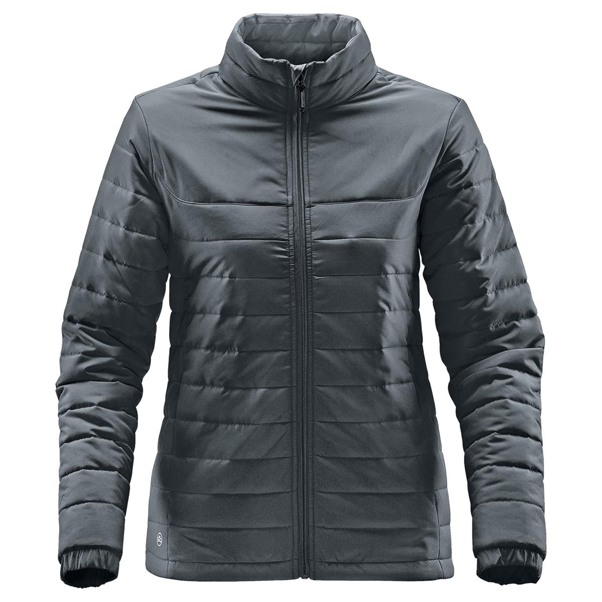 Women's Nautilus Quilted Jacket - Dolphin - Front