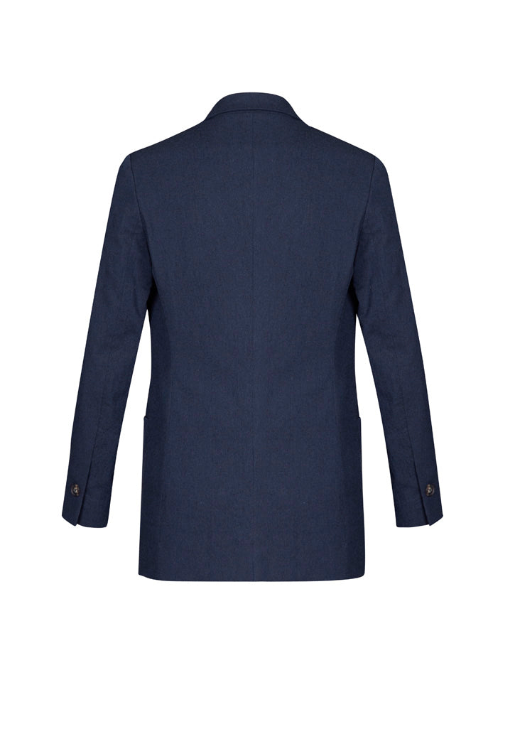 Arden Womens Blazer - Navy - Back