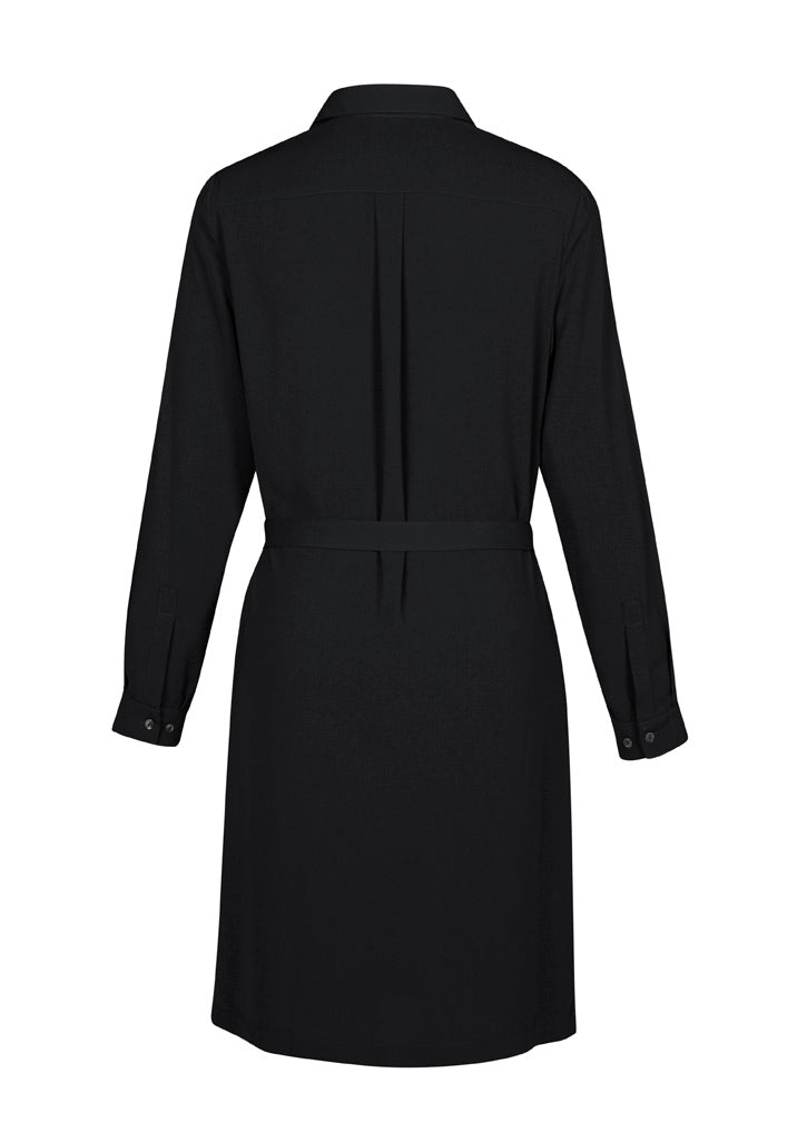 Chloe Womens Dress - Black - Back