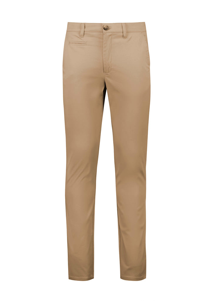 Traveller Mens Modern Stretch Chino Pant - Desert - Front